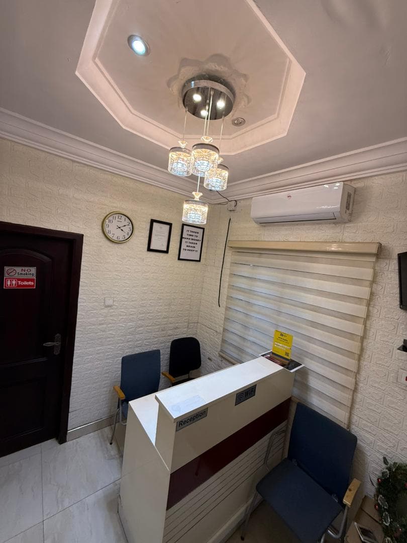 Reception area at Terra Lodge